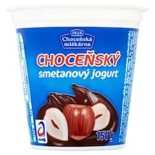 Choceňská Mlékárna Choceňský smetanový jogurt čoko-oříšek 150g