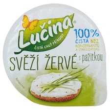 Lučina Svěží žervé s pažitkou 80g