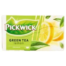 Pickwick Zelený čaj aromatizovaný s citronovým oplodím 20 x 2g (40g)