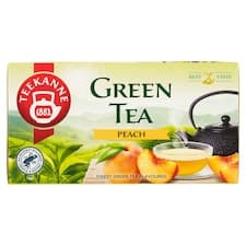 Teekanne Zelený čaj aromatizovaný s příchutí broskve 20 x 1,75g (35g)