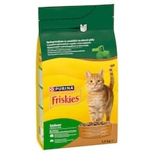 Friskies Indoor granule pro kočky kuře, krůta 1,5kg