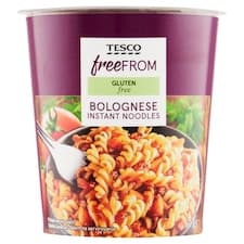 Free From Bolognese bezlepkové instantní nudle se sušenou zeleninou a hovězím masem 60g