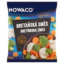 Nowaco Bretaňská hluboce zmrazená zeleninová směs 350g
