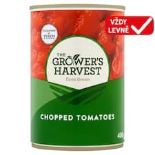 The Grower's Harvest Krájená rajčata v rajčatové šťávě 400g