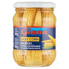 Giana Kukuřičky ve sladkokyselém nálevu 340g