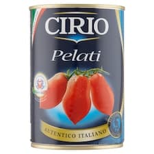 Cirio Loupaná oválná rajčata v rajčatové šťávě 400g