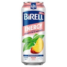 Birell Active Energy s příchutí zelený čaj & broskev 0,5l