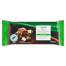 Mléčná čokoláda s lískovými ořechy 100g