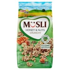 Bona Vita Zapékané müsli s medem a ořechy 750g