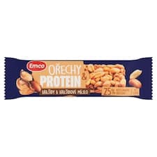 Emco Ořechy & protein arašídy a arašídové máslo 40g