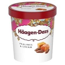 Häagen-Dazs Vanilková zmrzlina smetanová s karamelovou polevou a pekanovými ořechy 460ml