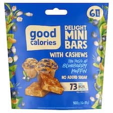 Good Calories Ořechové tyčinky s borůvkami 6 x 17g (102g)