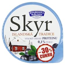 Bohụšovická mlékárna Skyr borůvka 130g