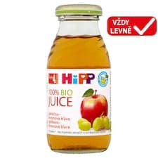 HiPP 100% Bio jablečno-hroznová šťáva 0,2l