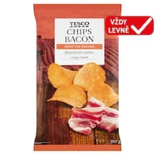 Bramborové lupínky smažené se slaninovou příchutí 150g