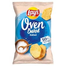 Lay's Oven Baked Pečené bramborové lupínky tvarované solené 110g