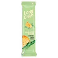 Long Chips Bramborový snack sýr a jarní cibulka 75g