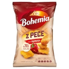 Bohemia Z pece bramborový snack s příchutí papriky 100g