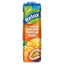 Relax Pomeranč mandarinka maracuja mango 1l