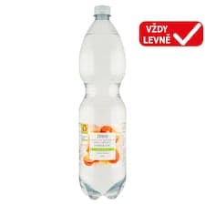 Ochucená minerální voda s příchutí pomeranč jemně perlivá 1,5l