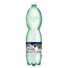 Mattoni Black s příchutí černých plodů jemně perlivá 1,5l