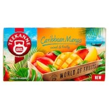 Teekanne World of Fruits Caribbean Mango ovocno-bylinný čaj 20 x 2,25g (45g)