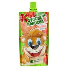 Kubík 100% ovocná kapsička jablko broskev 100g