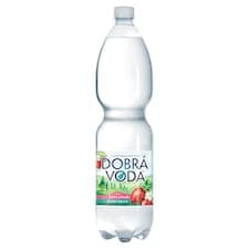 Dobrá voda Jemně perlivá s příchutí lesní jahoda 1,5l