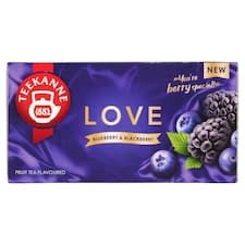 Teekanne Love Blueberry & Blackberry ovocno-bylinný čaj aromatizovaný 45g