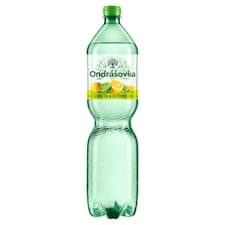 Ondrášovka Jemně perlivá s příchutí limeta a citron 1,5l