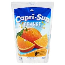 Capri-Sun Orange nesycený nealkoholický ovocný nápoj 200ml