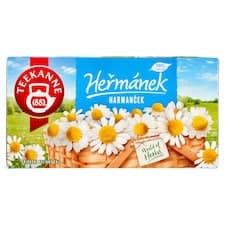 TEEKANNE Heřmánek, Natural Herbal Tea, bylinný čaj, 20 sáčků, 22g