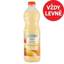 Nesycený nealkoholický jablečno-hruškový nápoj 1,5l
