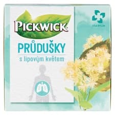 Pickwick Průdušky s lipovým květem 10 x 2,2g (22g)
