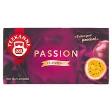 Teekanne Passion ovocno-bylinný čaj aromatizovaný s příchutí maracuji a broskve 20 x 2,25g (45g)