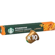 Starbucks by Nespresso Smooth Caramel Flavoured Coffee, kávové kapsle - 10 kapslí v balení