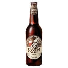 Velkopopovický Kozel Černý pivo výčepní tmavé 0,5l