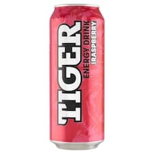 Tiger Energy Drink Raspberry 500ml