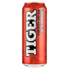 Tiger Energy Drink Strawberry 500ml