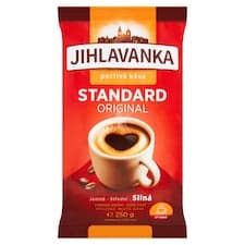 Jihlavanka Standard original pražená mletá káva 250g
