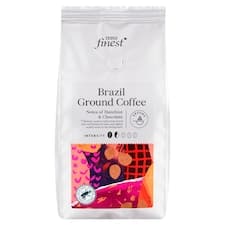 Finest Brazil pražená mletá káva 227g