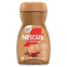 NESCAFÉ CREMA Extra bohatá pěna, instantní káva, 100g