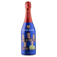 FC Barcelona Nealkoholický sycený nápoj s jablečnou šťávou 750ml