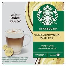 STARBUCKS Vanilla Macchiato by NESCAFÉ Dolce Gusto - 12 kapslí (6 šálků)
