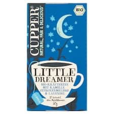 Cupper Little Dreamer bio bylinný čaj s heřmánkem, meduňkou a levandulí 20 ks 30g