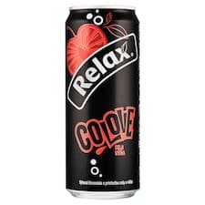 Relax Sycená limonáda s příchutí coly a višně 330ml