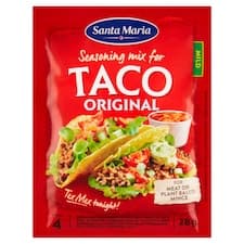 Santa Maria Taco Original směs koření pro přípravu náplní tacos 28g