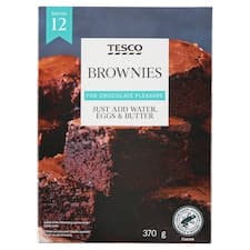 Sypká směs pro přípravu kakaových brownies s kousky čokolády 370g