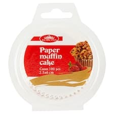 Korona Papír na pečení pro muffin 2,5 x 6 cm 100 ks