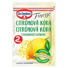Dr. Oetker Finesse Citrónová kůra strouhaná 2 x 6g